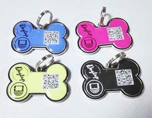 ป้าย ID สัตว์เลี้ยง13.56MHz QR สำหรับสุนัขและแมวทำจากปลอกคอโลหะ - Product Image 5