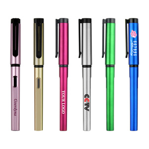 Anpassbarer 0,5mm Glatter Roter/Blauer/Schwarzer Kunststoff-Gelstift für Geschäftsunterzeichnungen mit Aufgedrucktem Logo (Mehrfarbig) CE-Zertifiziert - Product Image 1