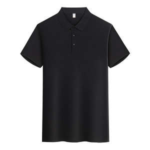 Logotipo personalizado ropa de trabajo 100% poliéster manga corta solapa verano Polos bordado personalizado Logo publicidad Polo camiseta - Product Image 3