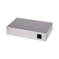 Châssis en aluminium OEM 356x270x60mm 2.0 sans trous pour amplificateur à tubes DIY EL34 6550 KT88 KT66