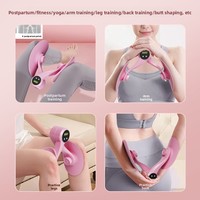 Appareil d'entraînement populaire et portable pour les muscles intérieurs des cuisses et des hanches, outil d'exercice du plancher pelvien pour le remodelage des jambes, le yoga et l'entraînement quotidien