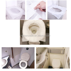 Pasta vergine monouso a mezza piega ricicla carta di pasta di legno 250 confezioni 20 in fodere per sedili per <span class=keywords><strong>WC</strong></span> - Product Image 5