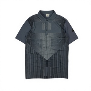 Camisa de Manga Corta para Hombre, 100% Poliéster, de Secado Rápido, para Negocios o Casual, con Logotipo Personalizado, Fabricación OEM, Alta Calidad - Product Image 1