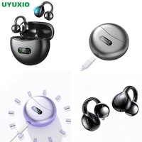 Autres appareils électroniques grand public : Écouteurs sans fil à oreille ouverte confortables, affichage de la batterie, étui de chargement, autonomie de 42h, appairage automatique pour femmes et hommes