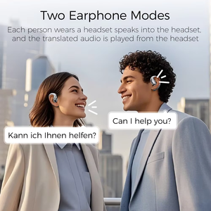 A60 Real Time <strong>Language</strong> <strong>Translator</strong> Earbuds Open Ear AI <strong>Translator</strong> Earphones 145 <strong>Languages</strong> Headphone Magnetic Wireless Headset - Product Image 6