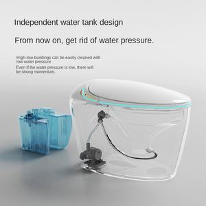 Hee iyi HD812 akıllı tuvalet sifon kızarma otomatik sterilizasyon ısıtmalı koltuk uzaktan kumanda dahil fabrika toptan - Product Image 3