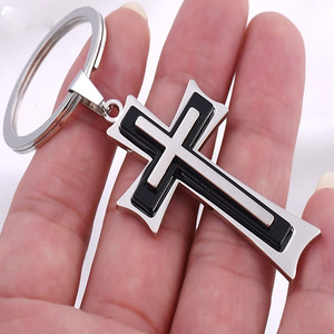 Caliente, de moda, nuevo llavero de metal coche llave anillo Christian colgante para <span class=keywords><strong>amigo</strong></span> regalo venta al por mayor - Product Image 6