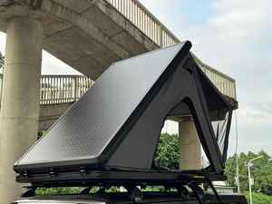 Carpa <span class=keywords><strong>de</strong></span> Techo Rígida Desplegable <span class=keywords><strong>de</strong></span> Aluminio, Carpa Triangular <span class=keywords><strong>para</strong></span> 2-3 Personas, Ideal <span class=keywords><strong>para</strong></span> SUV, Camioneta, <span class=keywords><strong>Jeep</strong></span>, Van - Product Image 3