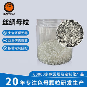 Granulés de masterbatch de soie à haut débit en gros d'usine, matériau PLA biodégradable pour consommables d'impression 3D pour PP et PE - Product Image 4