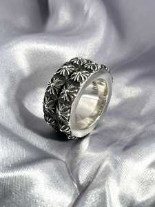 Bague Crow Core Eternal Iris, version haut de gamme, rétro, style européen et américain, en cuivre plaqué or, bague de queue, bague florale gothique imposante, Ins - Product Image 2