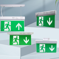 Panneau de sortie d'éclairage d'urgence à LED Vente en gros Panneau de sortie d'urgence à LED suspendu pour balcon CE Panneau de sortie d'urgence à LED 3 heures