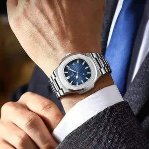 POEDAGAR 613 Orologio <span class=keywords><strong>da</strong></span> <span class=keywords><strong>Uomo</strong></span> Casual <span class=keywords><strong>di</strong></span> <span class=keywords><strong>Lusso</strong></span>, Orologio al Quarzo Multifunzione Impermeabile <span class=keywords><strong>da</strong></span> Lavoro, Orologio <span class=keywords><strong>da</strong></span> <span class=keywords><strong>Polso</strong></span> Luminoso per <span class=keywords><strong>Uomo</strong></span> - Product Image 4