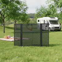 Installation de camping qui améliore l'esthétique intérieure des camping-cars : style élégant, alliage d'aluminium, minimaliste, petit modèle à fixation rapide, facile à installer, compatible Mercedes-Benz