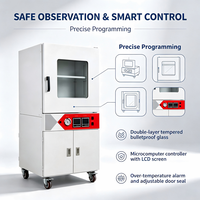 Oven Pengering Vakum dengan Pompa Vakum Terintegrasi 250L, Kabinet Peredam Kebisingan, Ruang Stainless Steel, Desain Sudut Lengkung, Mudah Dibersihkan