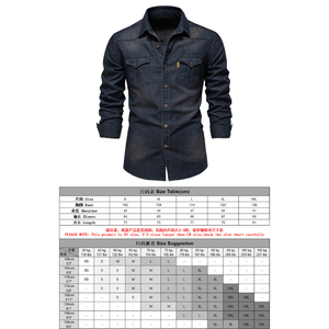 <span class=keywords><strong>เสื้อ</strong></span><span class=keywords><strong>เชิ้ต</strong></span>ผ้าเดนิมแขนยาวมีกระเป๋าสีพื้นสำหรับผู้ชาย, <span class=keywords><strong>เสื้อ</strong></span>ลำลองไซส์ใหม่2022การค้าต่างประเทศ - Product Image 4