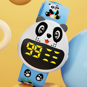 Reloj LED impreso de dibujos animados 15/<span class=keywords><strong>30</strong></span>/60/90/120 minutos Countdowm <span class=keywords><strong>Timer</strong></span> reloj infantil pulseras con cronómetro en la escuela cocina estudio - Product Image 3