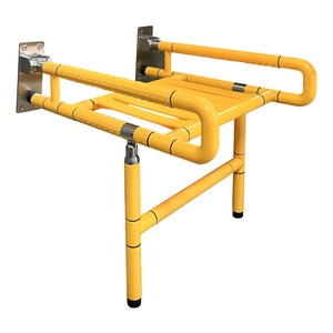 Tabouret de douche pliable Jiuheng pour salle de bain, en acier inoxydable, fixation murale, pliable à 90 degrés, siège de sécurité pour personnes âgées - Product Image 3