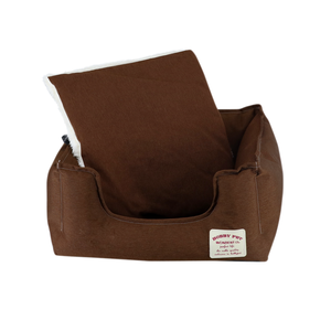 Водостойкие 600D Оксфордские кровати для домашних животных, противотревожные квадратные кровати для собак, прочная кровать для собак с подушкой - Product Image 5