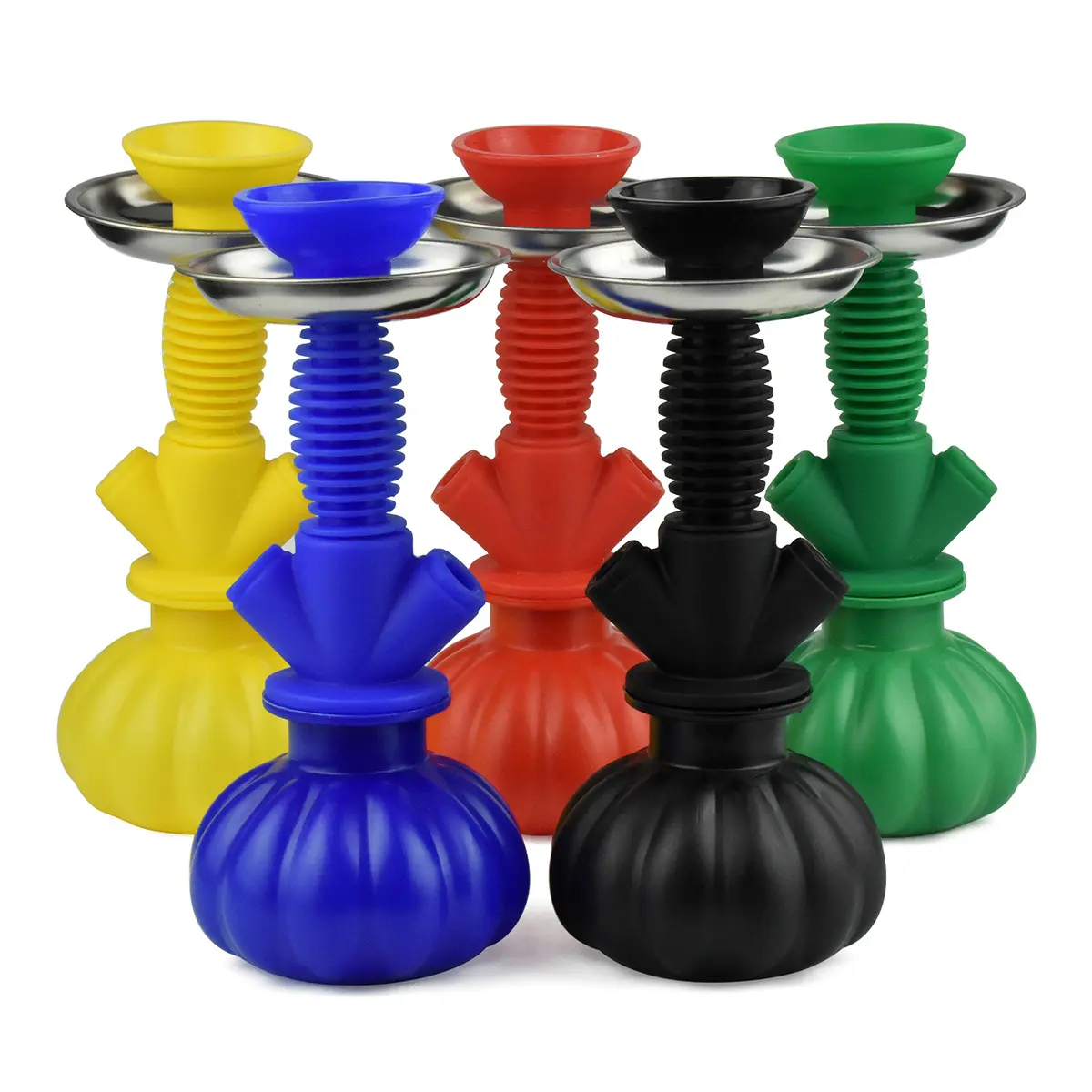 Ensemble de Chicha en Silicone, accessoire de fumée, bon marché, classique, vente en gros, narguilé