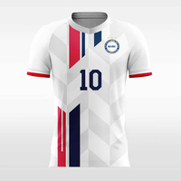 Maillot de football de club d'équipe à rayures personnalisé de sublimation en gros vêtements de sport uniforme de football