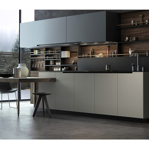 Armoires de Cuisine De luxe Design En Bois Massif/Armoire de Cuisine En Laque - Product Image 2