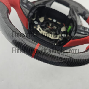 Venta Directa al por Mayor de Volante de Cuero Perforado con Fibra de Carbono para Honda Accord 8ª Gen. Crosstour - Product Image 3
