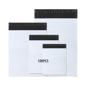 Biểu tượng tùy chỉnh Poly gửi thư bưu phẩm vận chuyển túi các loại kích cỡ tự niêm phong dính không thấm nước xé bằng chứng 120 micron Trung Quốc - Product Image 1