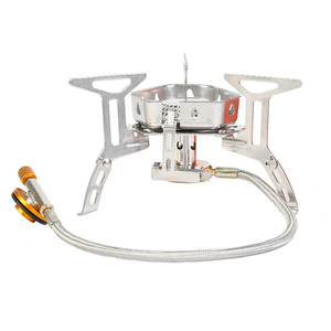 JWQ-030 Camping en plein air Réchauds à gaz pliants Portable <span class=keywords><strong>Solo</strong></span> Camp Randonnée Mini Réchaud à gaz - Product Image 1
