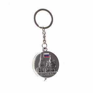 Fabricante suministro Rusia cinta métrica de Metal llaveros Amsterdam barato personalizado <span class=keywords><strong>Barcelona</strong></span> cinta métrica llaveros - Product Image 5