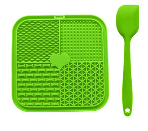 20 x 20 mm Leckmatte für Haustiere, Silikon-Futternapf für Hunde, Leckmatte für Hunde, Leckball, 100 % BPA-frei - Product Image 2