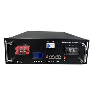 Batería de Litio de 51.2V 100Ah, 48V 100Ah, 5KW 10KW 15KW, Sistemas Solares, Paquete de Baterías LiFePO4 de 48V 100Ah - Product Image 4