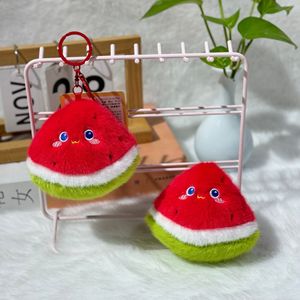 Mainan boneka buah lucu, warna-warni boneka buah lembut Mini alpukat oranye boneka untuk anak-anak gantungan kunci liontin tas tangan - Product Image 2