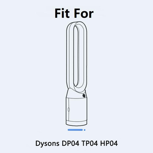 Offres Spéciales 2 pièces <span class=keywords><strong>purificateur</strong></span> d'air filtre Hepa nettoyage poussière remplacement adapté pour Dysons DP04 TP04 <span class=keywords><strong>HP04</strong></span> <span class=keywords><strong>purificateur</strong></span> d'air à charbon actif - Product Image 4