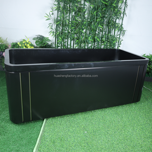 Pots de fleurs personnalisés avec éclairage LED, treillis en métal, couleur noire, pour extérieur, jardin, hôtel, appartement, durables, revêtement en poudre - Product Image 3