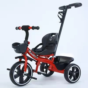 Triciclo Leggero 1-3-5 Anni, <span class=keywords><strong>Bicicletta</strong></span> per Bambini, <span class=keywords><strong>Passeggino</strong></span> a 3 Ruote, Ausilio per Camminare con Funzione Musicale in Plastica - Product Image 4