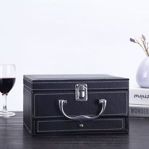 Ensemble d'outils de qualité supérieure, ouvre-bouteille automatique, tire-bouchon, coffret cadeau d'affaires pour accessoires à vin - Product Image 1