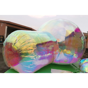 Tente à bulles de luxe gonflable Igloo pour fête d'enfants PVC irisé miroir ballon maison gonflable à bulles à vendre - Product Image 2