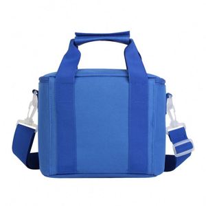 Bolsa Térmica Cuadrada Grande Personalizada al por Mayor, de Lona Aislante, para Impresión por Transferencia de Calor, con Correa Cruzada y Asa de Mano - Product Image 4