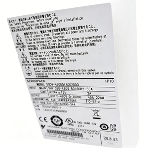 ราคาหุ่นยนต์ SGDV-450D01A002000 สำหรับไดรฟ์ Sigma-V สำหรับซ่อมบำรุงนอกสถานที่ โมดูลควบคุมเครื่องกลึง AC - Product Image 5