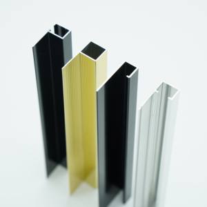 1.0 मिमी आधुनिक डिजाइन एल्यूमीनियम मिश्र धातु एम्बेडेड वर्ग टाइल किनारे ट्रिम्स प्रोफाइल अपार्टमेंट सजावट फिटिंग के लिए थोक - Product Image 5