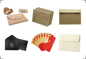 <span class=keywords><strong>Enveloppe</strong></span> de carte blanche personnalisée enveloppes de papier d'expédition <span class=keywords><strong>enveloppe</strong></span> d'affiche de carte d'invitation d'affaires <span class=keywords><strong>avec</strong></span> fenêtre - Product Image 3