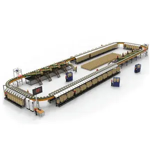 Automated Parcel Solution System Sortation Facility Machine Post Center Postal Sorting Belt Conveyor