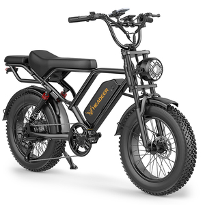 Bicicleta Eléctrica de Montaña HEADER, 20 Pulgadas, Neumáticos Anchos, Motor sin Escobillas de 48V 750W, Doble Suspensión, Bicicleta Eléctrica para Adultos - Product Image 5