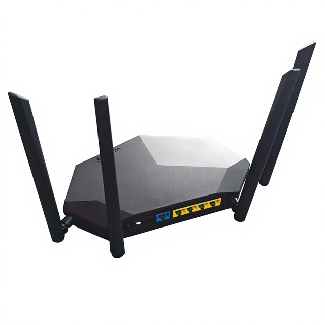OEM Router 7F5D Gigabit Dual Band Wi-Fi6 AX1800 2.4/5GHz English Firmware 1 Year Warranty FTTH