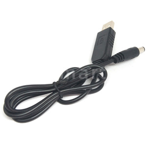 Câble Élévateur USB <span class=keywords><strong>5V</strong></span> vers <span class=keywords><strong>DC</strong></span> 12V 9V <span class=keywords><strong>5V</strong></span> <span class=keywords><strong>1A</strong></span> 5.5x2.1mm Ligne d'Alimentation pour Routeur WiFi, Bande Lumineuse LED et Autres Appareils 12V - Product Image 2
