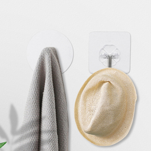 Móc dính mạnh mẽ để sử dụng chống thấm nước và chống ẩm trong phòng tắm và nhà bếp, móc tự dính trong suốt - Product Image 6