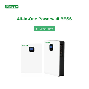 Système solaire tout-en-un AINEGY 5 kW avec batterie au lithium 5 kWh + 5 kW pour la maison ANI-5.12KWh+6KW Plug & Play - Product Image 1