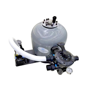 Piscine hors sol Water Faery durable de taille standard avec pompe 0,35 CV/1,2 CV à montage supérieur/lateral et <span class=keywords><strong>filtre</strong></span> à sable en fibre de verre - Product Image 3