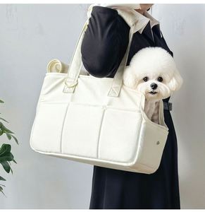 <b>Pet</b> <b>Carriers</b> & Travel Products Luxury Fashion Outdoor Breathable Lightweight <b>Pet</b> Backpack Zipper Solid Durable Nylon Cloth - Product Image 5