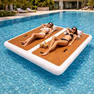 Fabrika çıkışlı Drop Stitch şişme iskele, jet ski, yat, yüzme platformu ve dış mekan kullanımı için hızlı şişirme. - Product Image 2